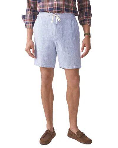 J.mclaughlin J. Mclaughlin Hairline Stripe Griffin Linen Short In Multi