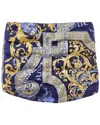 J.mclaughlin J. Mclaughlin Karlie Silk Scarf In Blue