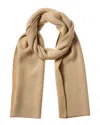 J.mclaughlin Layla Wool-blend Scarf In Brown