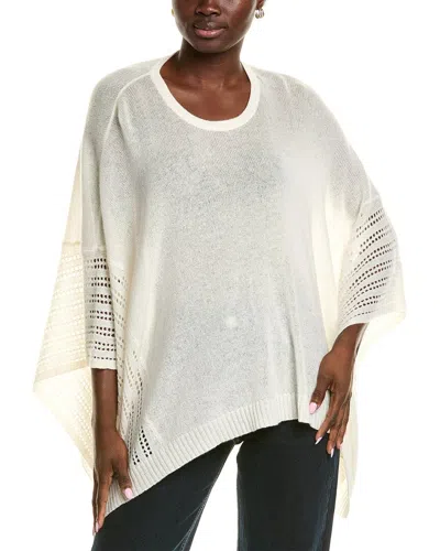 J.mclaughlin J. Mclaughlin Libra Cashmere Poncho In White