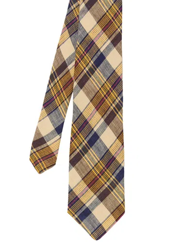 J.mclaughlin J. Mclaughlin Linen Tie In Multi