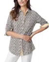 J.mclaughlin Lois Blouse In Multi