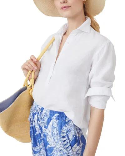 J.mclaughlin J. Mclaughlin Lula Linen Blouse