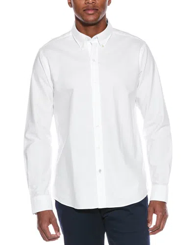 J.mclaughlin J. Mclaughlin Oxford Westend Woven Shirt In White
