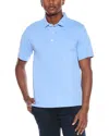 J.mclaughlin J. Mclaughlin Peak Polo Knit Top In Blue