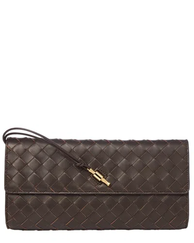 J.mclaughlin J. Mclaughlin Pernille Leather Handbag In Brown