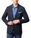 J.mclaughlin J. Mclaughlin Pinstripe Lisbon Linen Shirt In Multi