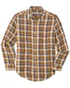 J.mclaughlin J. Mclaughlin Plaid Gramercy Linen Woven Shirt In Multi
