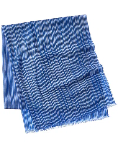J.mclaughlin J. Mclaughlin Reed Park Stripe Wool Scarf In Multi