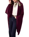 J.mclaughlin J. Mclaughlin Rossi Cashmere Poncho In Red