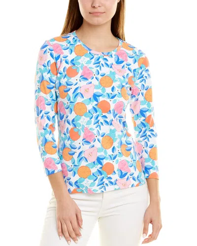J.mclaughlin Signature Catalina Cloth T-shirt In White