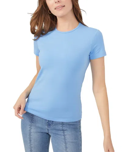 J.mclaughlin J. Mclaughlin Solid Allie T-shirt In Blue