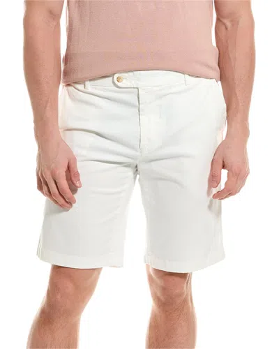 J.mclaughlin J. Mclaughlin Solid Oliver Short In White