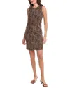 J.mclaughlin Sophia Dress In Brown