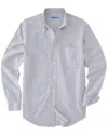 J.mclaughlin J. Mclaughlin Stripe Collis Woven Shirt In Multi