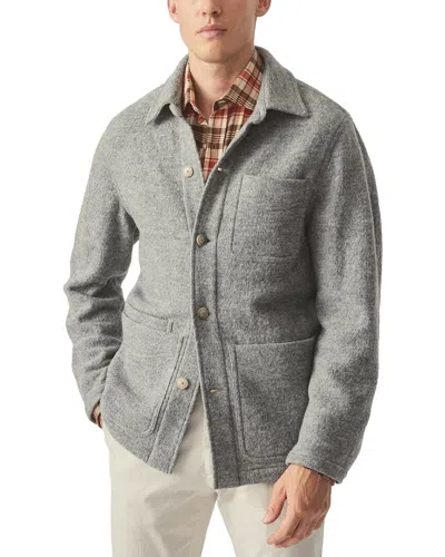 J.mclaughlin J. Mclaughlin Weekender Wool-blend Jacket In Gray