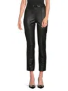 J.mclaughlin J. Mclaughlin Women's Jules Mixed-media Leggings In Black