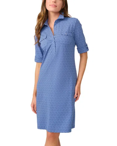 J.mclaughlin J. Mclaughlin Womens Lawrence Dress, S In Blue