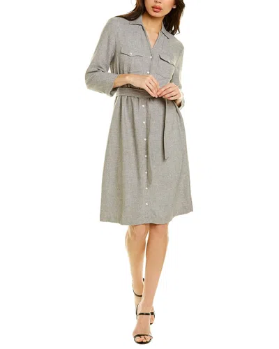 J.mclaughlin Brynn Midi Dress In Grey