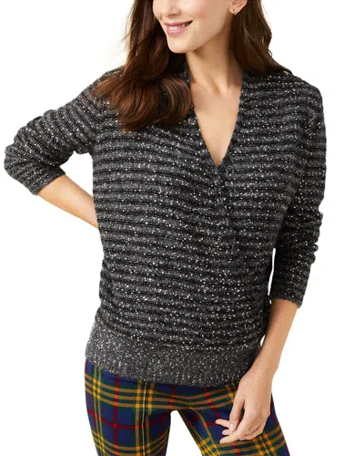 J.mclaughlin Gretta Wool-blend Sweater In Gray