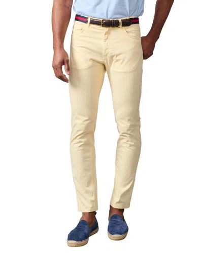 J.mclaughlin Solid Parker Pant In Yellow