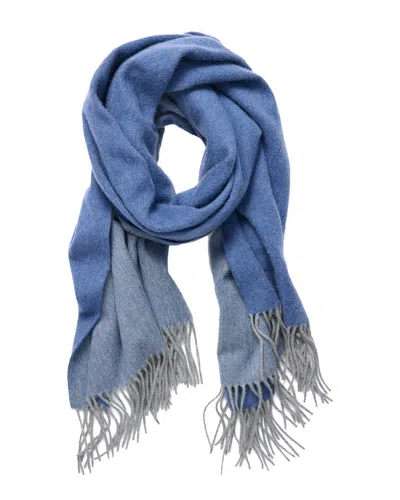 J.mclaughlin Jaipur Cashmere Scarf In Blue