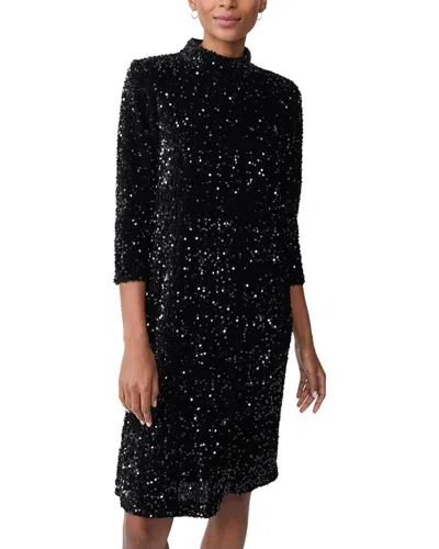 J.mclaughlin Leeza Mini Dress In Black