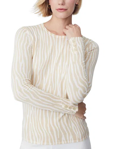 J.mclaughlin Lenny Sweater In Brown