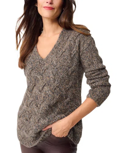 J.mclaughlin J. Mclaughlin Lenore Alpaca & Wool-blend Sweater In Multi