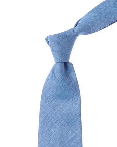 J.mclaughlin Linen-blend Tie