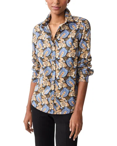 J.mclaughlin Lois Blouse In Gray