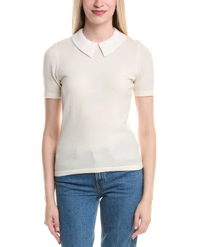 J.mclaughlin Lucy Cashmere Sweater In White