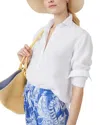 J.mclaughlin Lula Linen Blouse