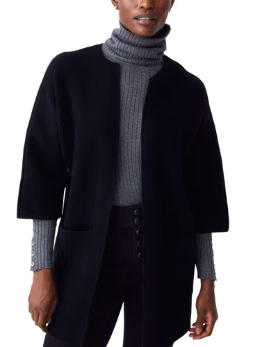 J.mclaughlin J. Mclaughlin Lydia Wool & Cashmere-blend Sweater In Black