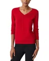 J.mclaughlin Maye Cashmere Sweater In Red