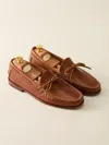 J.mclaughlin Men's Camden Leather Mocassins Medium Brown In Brown