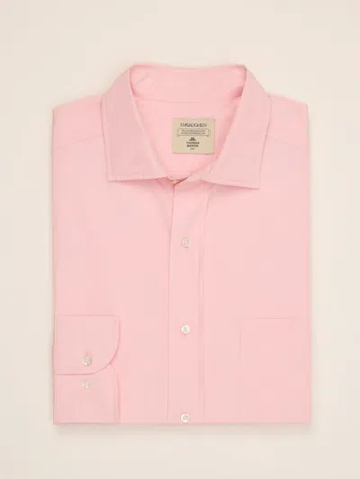 J.mclaughlin Men's Club Classic Fit Shirt: J.mcl X Thomas Mason Pink