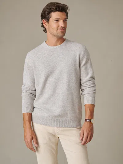 J.mclaughlin Men's Hewitt Sweater Silver Gray