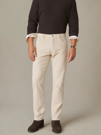 J.mclaughlin Men's Mercer Corduroy Pants Stone In White