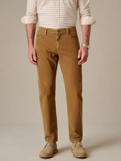 J.mclaughlin Men's Mercer Corduroy Pants Walnut In Brown