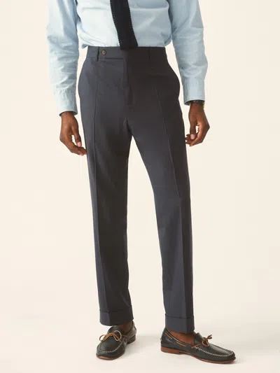 J.mclaughlin Men's Wool Oxford Pants Heather Slate In Gray