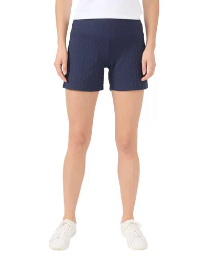 J.mclaughlin Mini Wave Bubble Newport Short In Blue