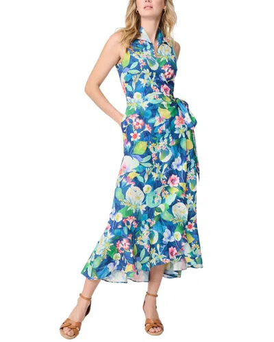 J.mclaughlin Miramar Linen-blend Dress