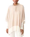 J.mclaughlin Misty Wool & Cashmere-blend Poncho In Brown