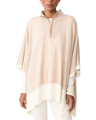 J.mclaughlin Misty Wool & Cashmere-blend Poncho In Brown