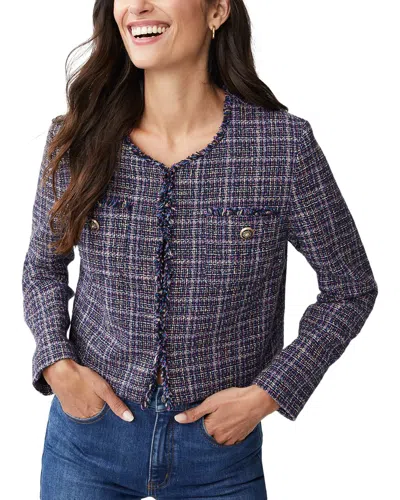 J.mclaughlin Pemille Linen-blend Jacket