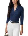 J.mclaughlin J. Mclaughlin Romeo Linen-blend Top