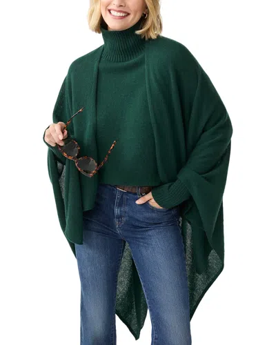 J.mclaughlin Rossi Cashmere Poncho In Green