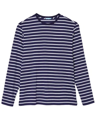 J.mclaughlin Ryan Crewneck Sweatshirt In Blue