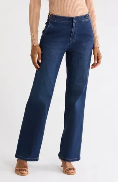 J.mclaughlin Jmclaughlin Ryker Straight Leg Jeans In Blue